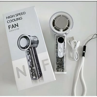 X05 Handheld Fan Portable High-Speed Cooling Turbine – AI Cooling Mini Fan Bangladesh_img_2