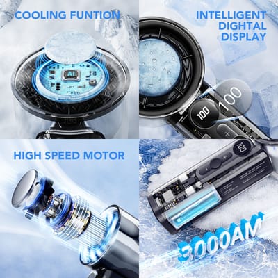 X05 Handheld Fan Portable High-Speed Cooling Turbine – AI Cooling Mini Fan Bangladesh_img_3
