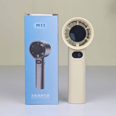 M11 Handheld Fan Portable Bladeless Mini Fan rechargeable_img_0