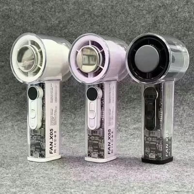 X05 Handheld Fan Portable High-Speed Cooling Turbine – AI Cooling Mini Fan Bangladesh_img_0