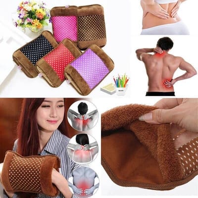 Electric Hot Water Bag Pain Remover - Multicolour - Hot Water Bag_img_0