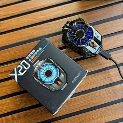MEMO X20 RGB Mobile Gaming Cooler - Dual-Mode Active Cooling Semiconductor Phone Fan_img_1