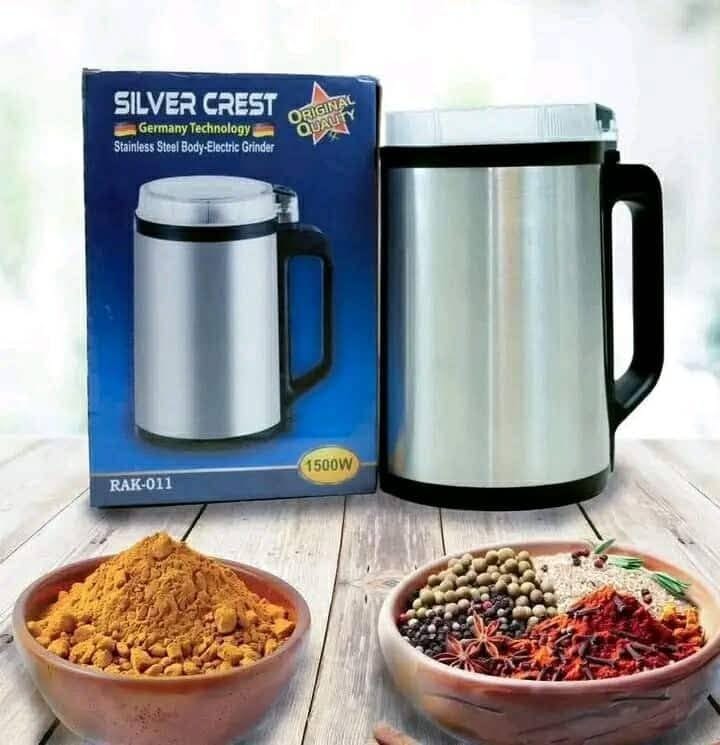 Silver Crest Electric Grinder 1500 Watt Stainless Steel Smart Electric Grinder