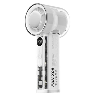 X05 Handheld Fan Portable High-Speed Cooling Turbine – AI Cooling Mini Fan Bangladesh_img_6