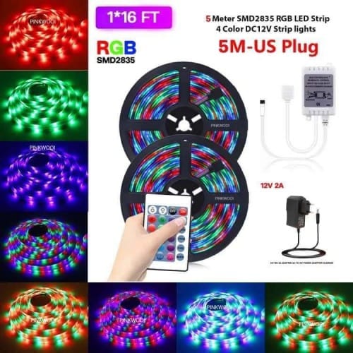 RGB Strip Light 16 Feet 4 Colour