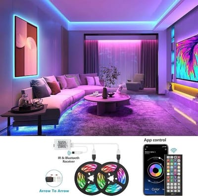 RGB Strip Light 16 Feet 4 Colour_img_3