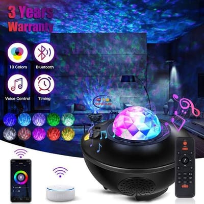 Galaxy Projector Light with Speaker_img_1