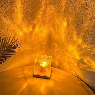 Dynamic Rotating Water Ripple Night Light_img_1