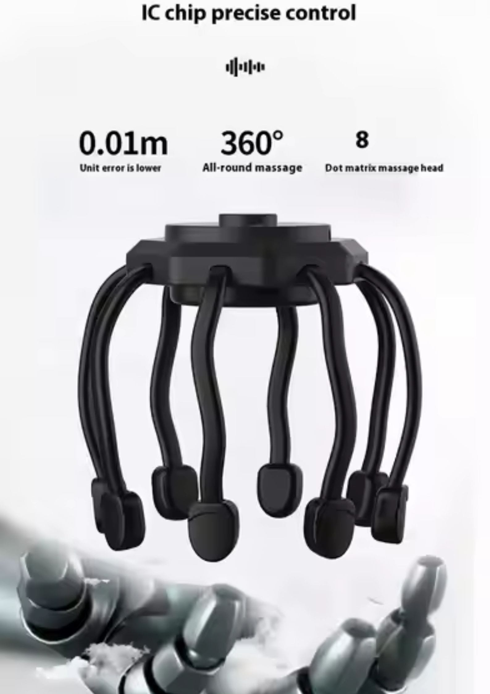 New Electric Head Hair Massager