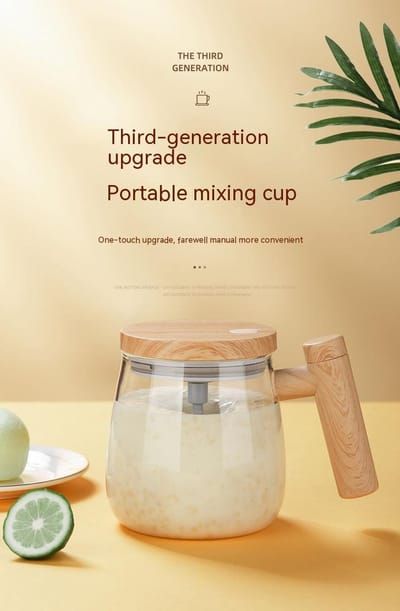 Automatic Self Stirring Mug || Mixer Cup_img_1