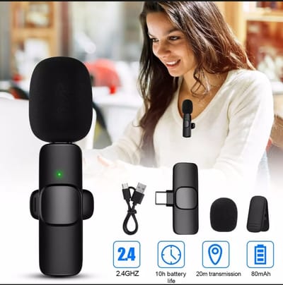 K8 Collar Wireless Microphone for Type C Mobiles_img_1