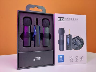 K35 Wireless Microphone Single and Dual_img_3