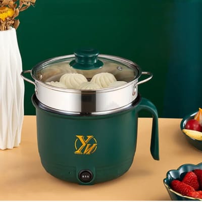 Electric Double Layer Non-stick Cooking pot 1.8 L_img_0