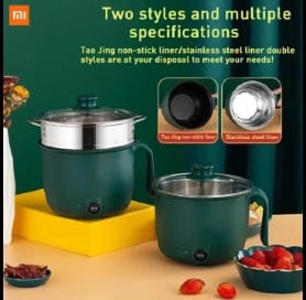 Electric Double Layer Non-stick Cooking pot 1.8 L_img_1