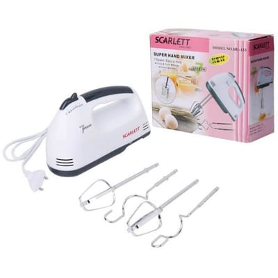 Scarlett Super Hand Mixer HE-133 – শক্তিশালী 260W মোটর ও ৭ স্পিড কন্ট্রোলসহ হ্যান্ড মিক্সার_img_2