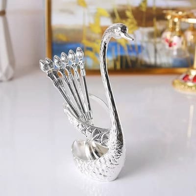 Swan spoon stand holder set_img_2