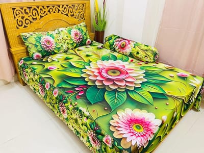 Primium 3D Bedsheet Four Piece Set_img_0