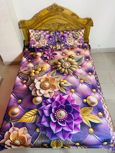 Primium 3D Bedsheet Four Piece Set_img_0