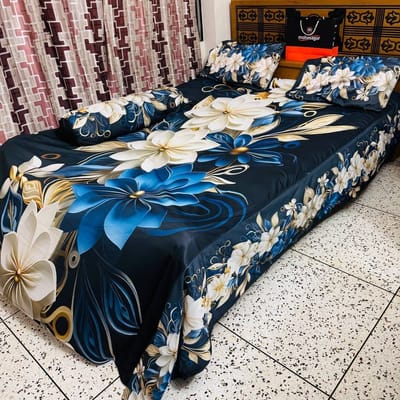 Primium 3D Bedsheet Four Piece Set_img_0