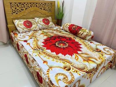 Primium 3D Bedsheet Four Piece Set_img_0