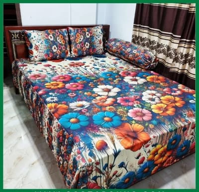 Primium 3D Bedsheet Four Piece Set_img_0