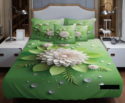 Primium 3D Bedsheet Four Piece Set_img_0