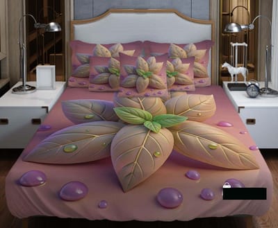 Primium 3D Bedsheet Four Piece Set_img_0