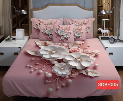 Primium 3D Bedsheet Four Piece Set_img_0