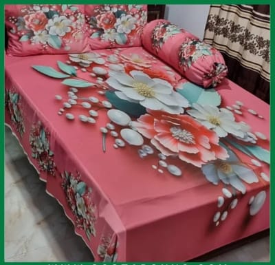 Primium 3D Bedsheet Four Piece Set_img_0