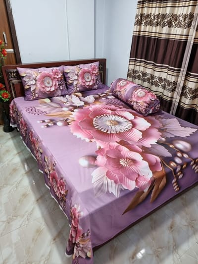 Primium 3D Bedsheet Four Piece Set_img_0