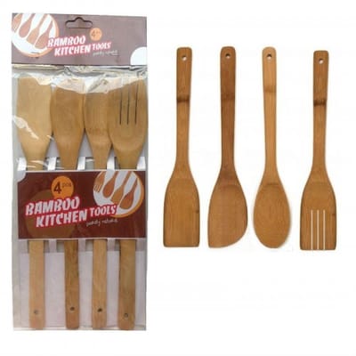 4pcs Bamboo kitchen tools_img_0