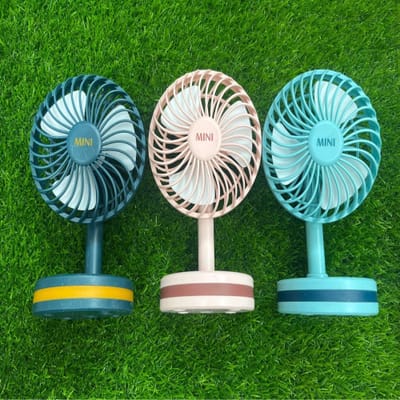 Usb Rechargeable 500Mah Mini Electric Fan Or Cooler Desktop Fan_img_1