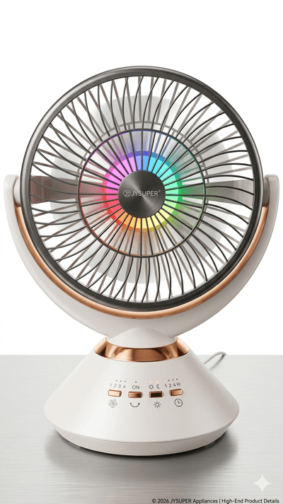 Joy Super JY-2570 USB Rechargeable Portable Table Fan_img_1